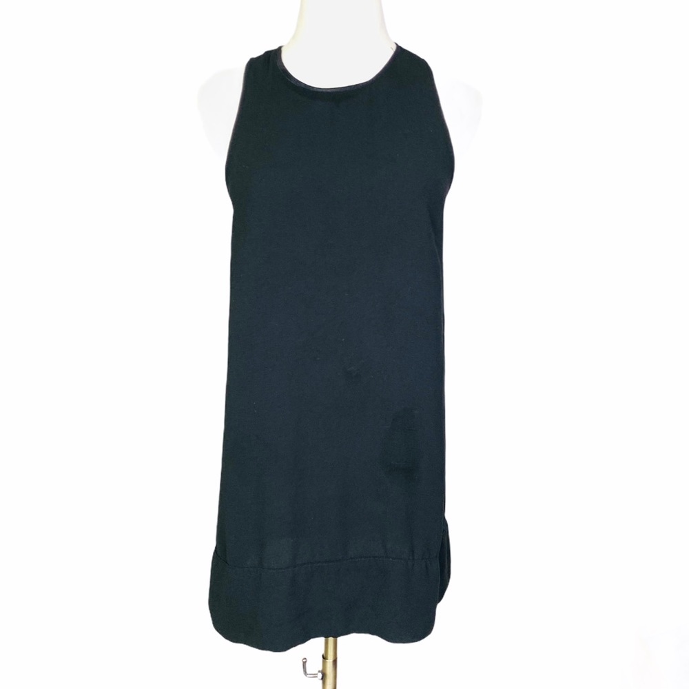 Tildon Black Shift Dress SM Mini Sleeveless 2120